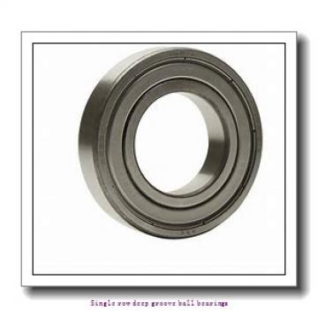 45 mm x 75 mm x 16 mm  NTN 6009ZZNR/2AS Single row deep groove ball bearings