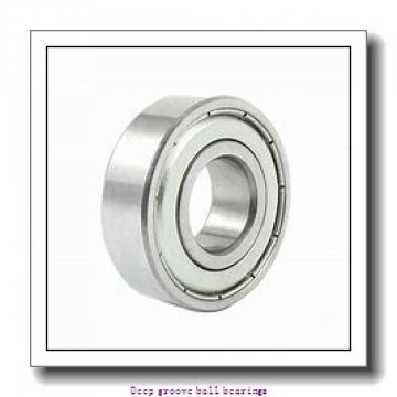 55 mm x 80 mm x 13 mm  skf W 61911 Deep groove ball bearings
