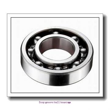 17 mm x 40 mm x 12 mm  skf 6203 Deep groove ball bearings