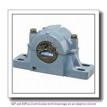 skf SAF 1520 x 3.5/16 TLC SAF and SAW pillow blocks with bearings on an adapter sleeve