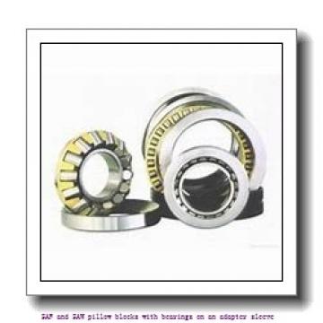skf SAF 1520 x 3.3/8 TLC SAF and SAW pillow blocks with bearings on an adapter sleeve