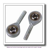 skf SA 25 ES-2RS Spherical plain bearings and rod ends with a male thread